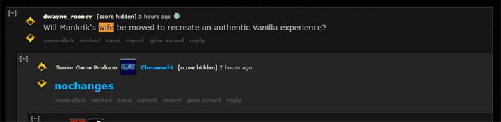 Mankirk's wife WoW Classic AMA