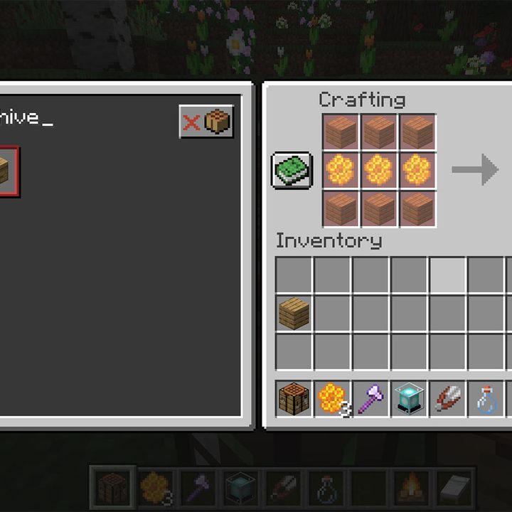 Minecraft Bee Hive