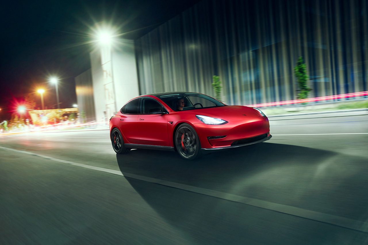 novitec announces suspension tweaks and body kit for tesla model 3 1