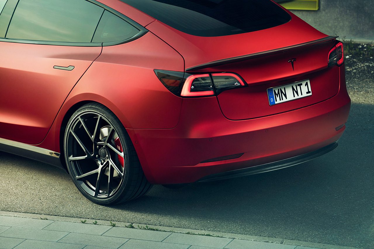 novitec announces suspension tweaks and body kit for tesla model 3 15