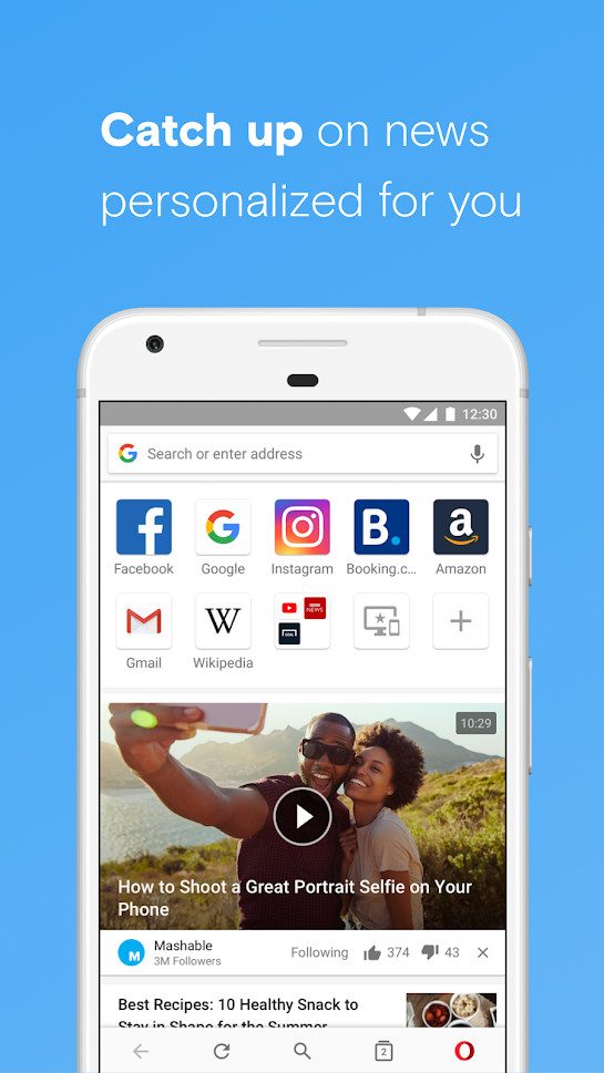 google app alternatives opera 2