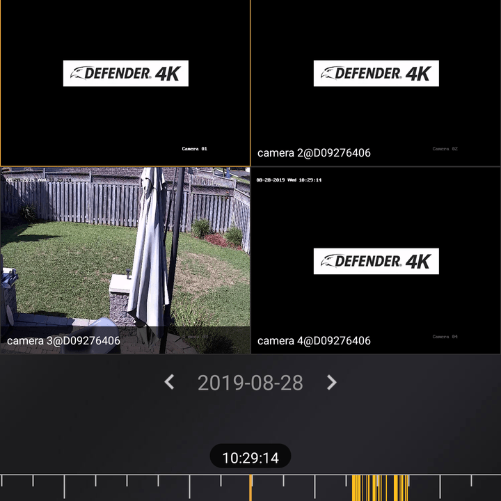 defender 4k wired security system impressions screenshot 20190828 114825