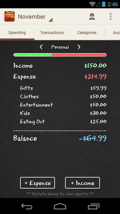 underrated apps spending tracker