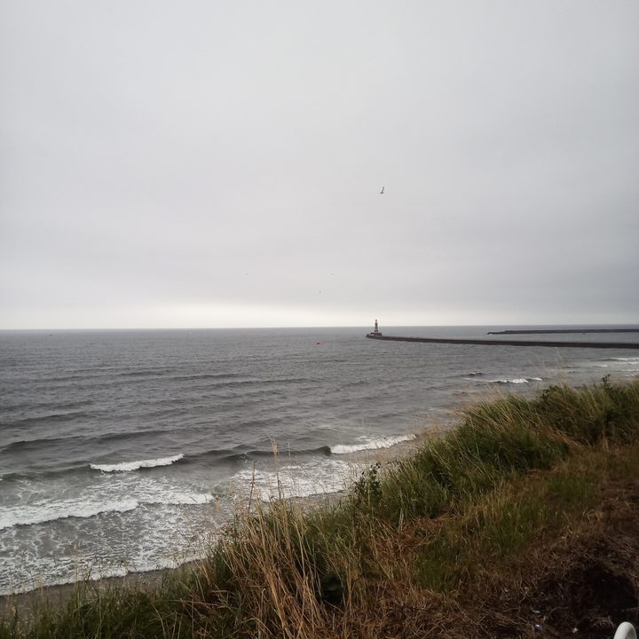unihertz titan product impressions camera sample overcast sea