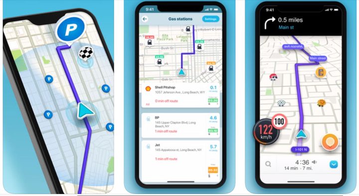 Waze app for iOS