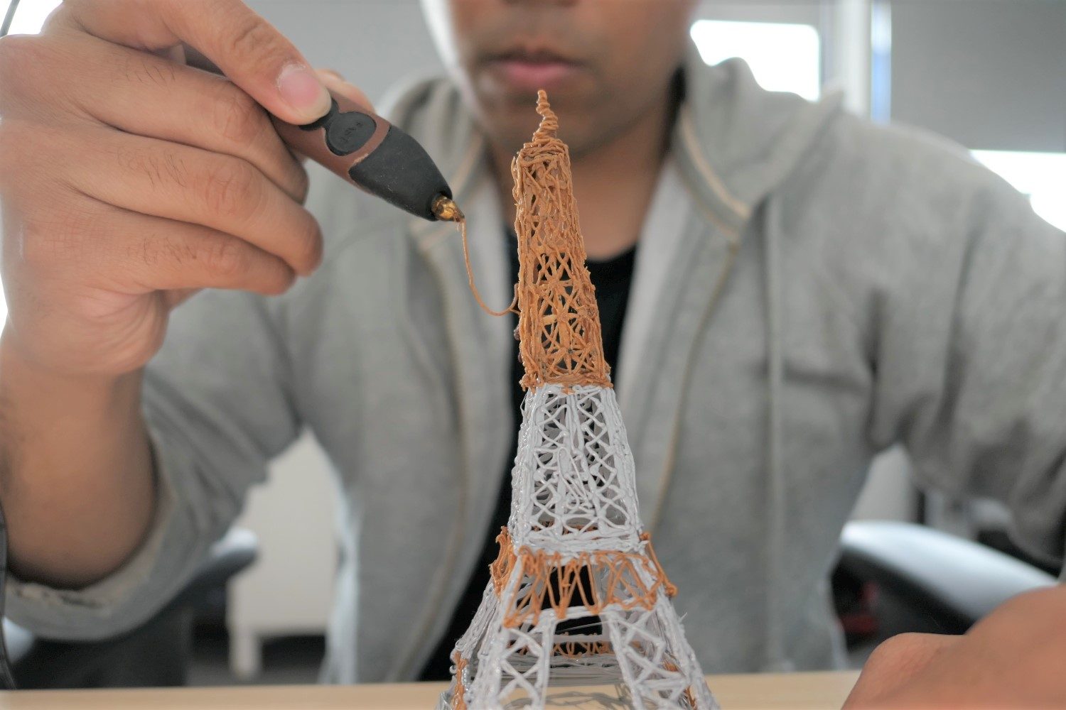 3Doodler Create+ Leather Edition doodling