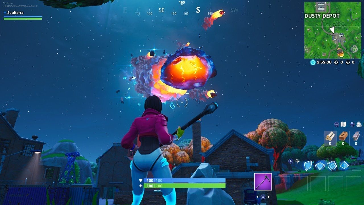 Fortnite Meteor Season X
