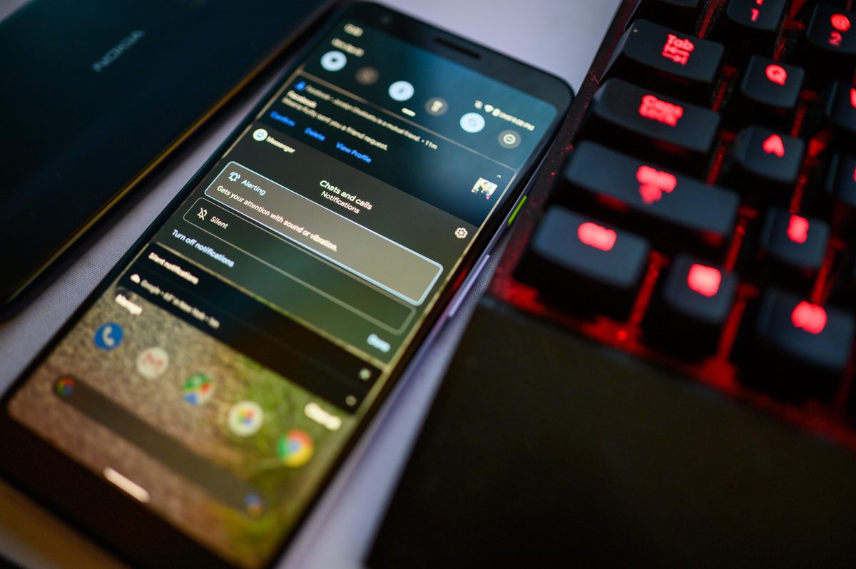 android 10 alert or silent notifications