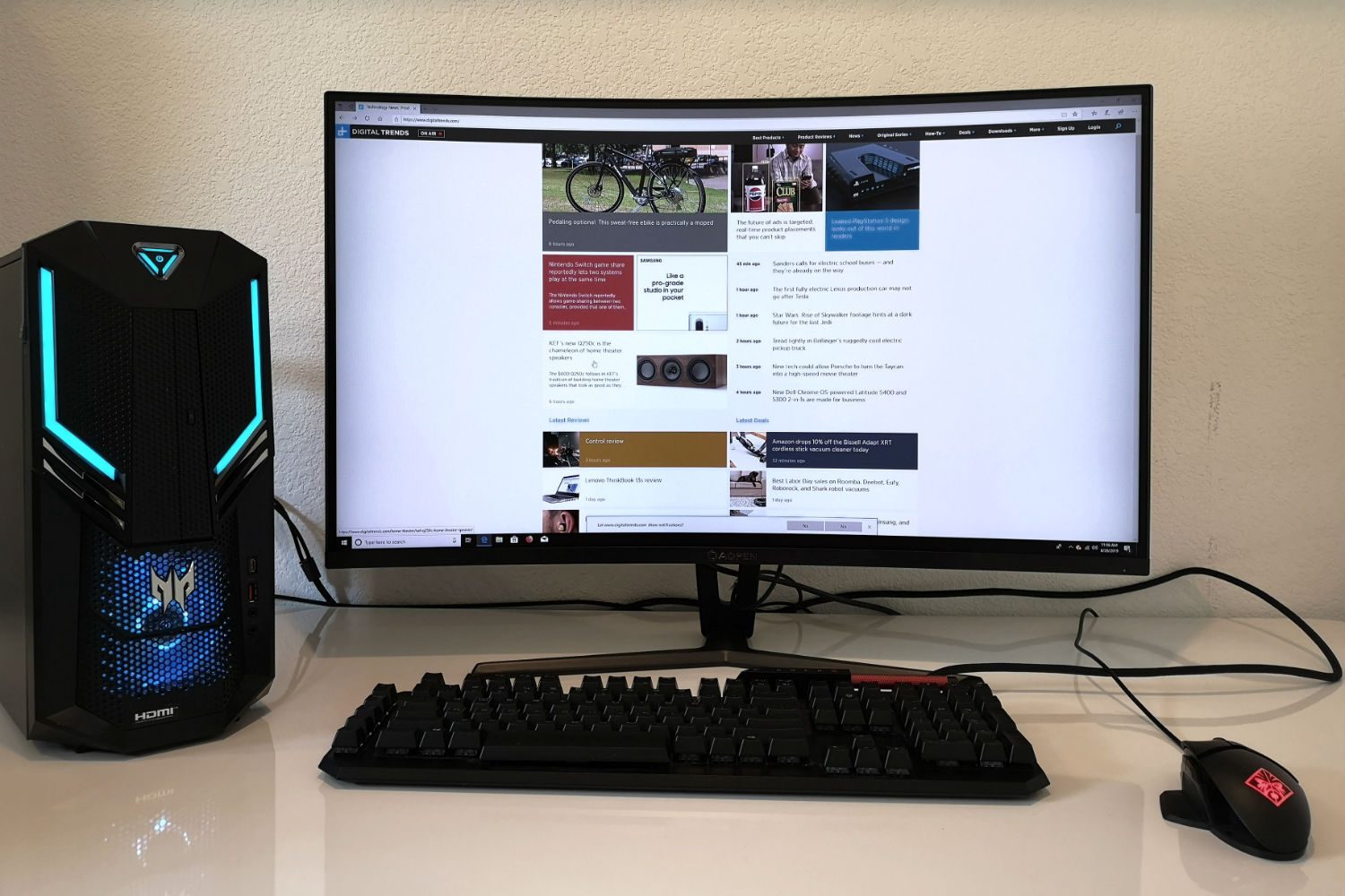 AOPEN 32HC1QUR monitor review - Digital Trends