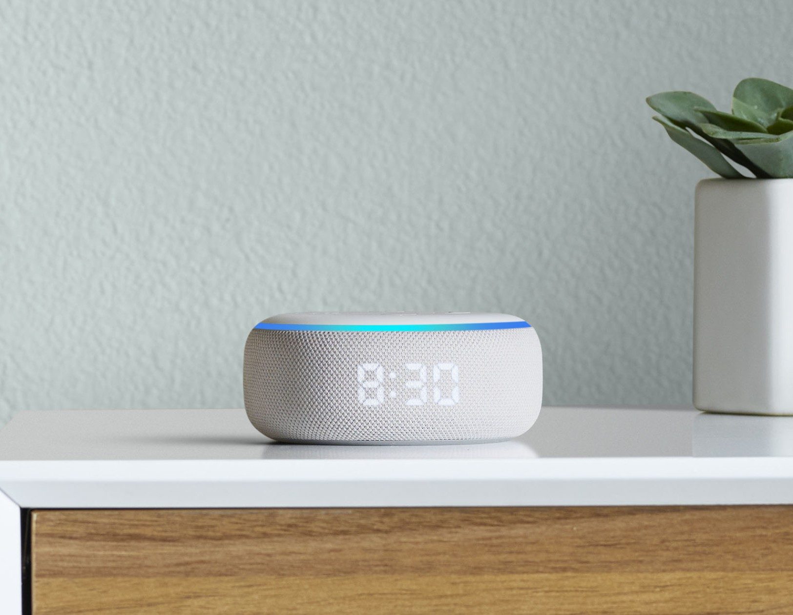 Echo Dot With Clock