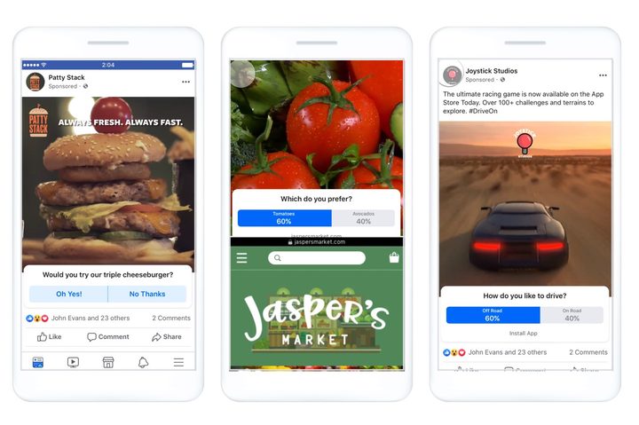 Facebook Interactive Ads