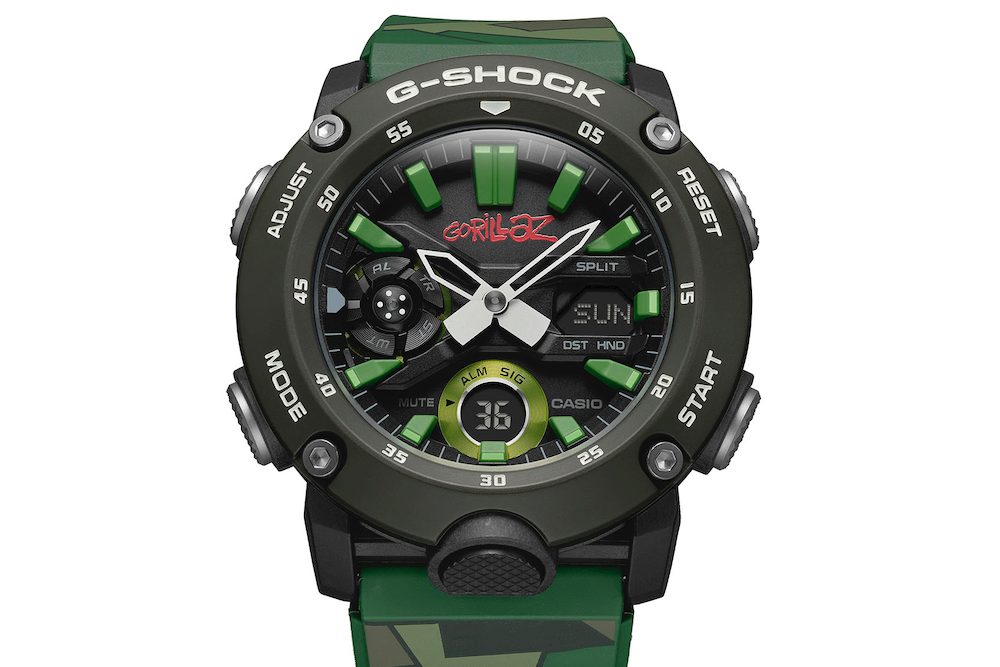 casio g shock gorilaz 2019 news gorillaz ga 2000 face