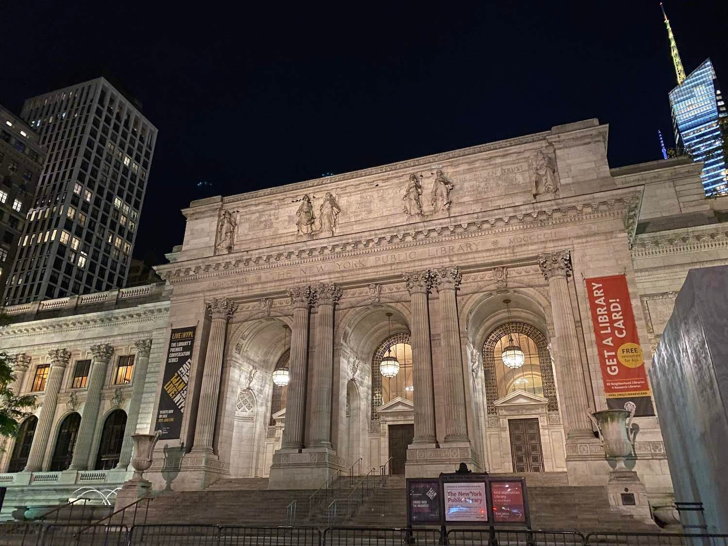 iphone 11 pro review versus night mode library