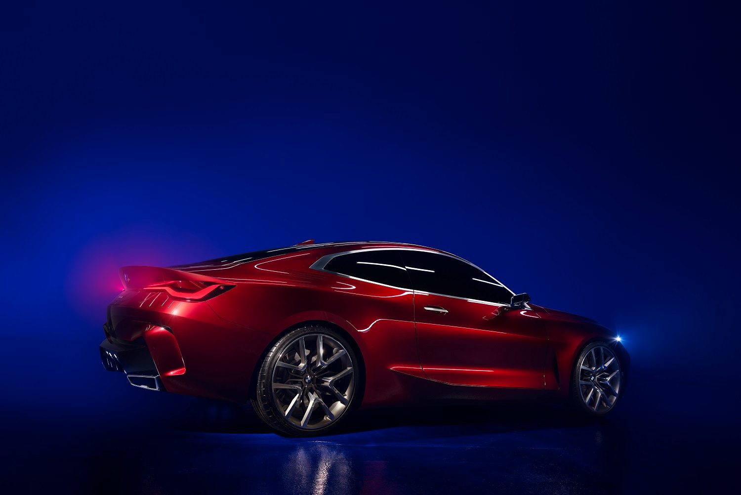 bmw concept 4 previews the 2021 series coupe at 2019 frankfurt auto show p90364636 highres