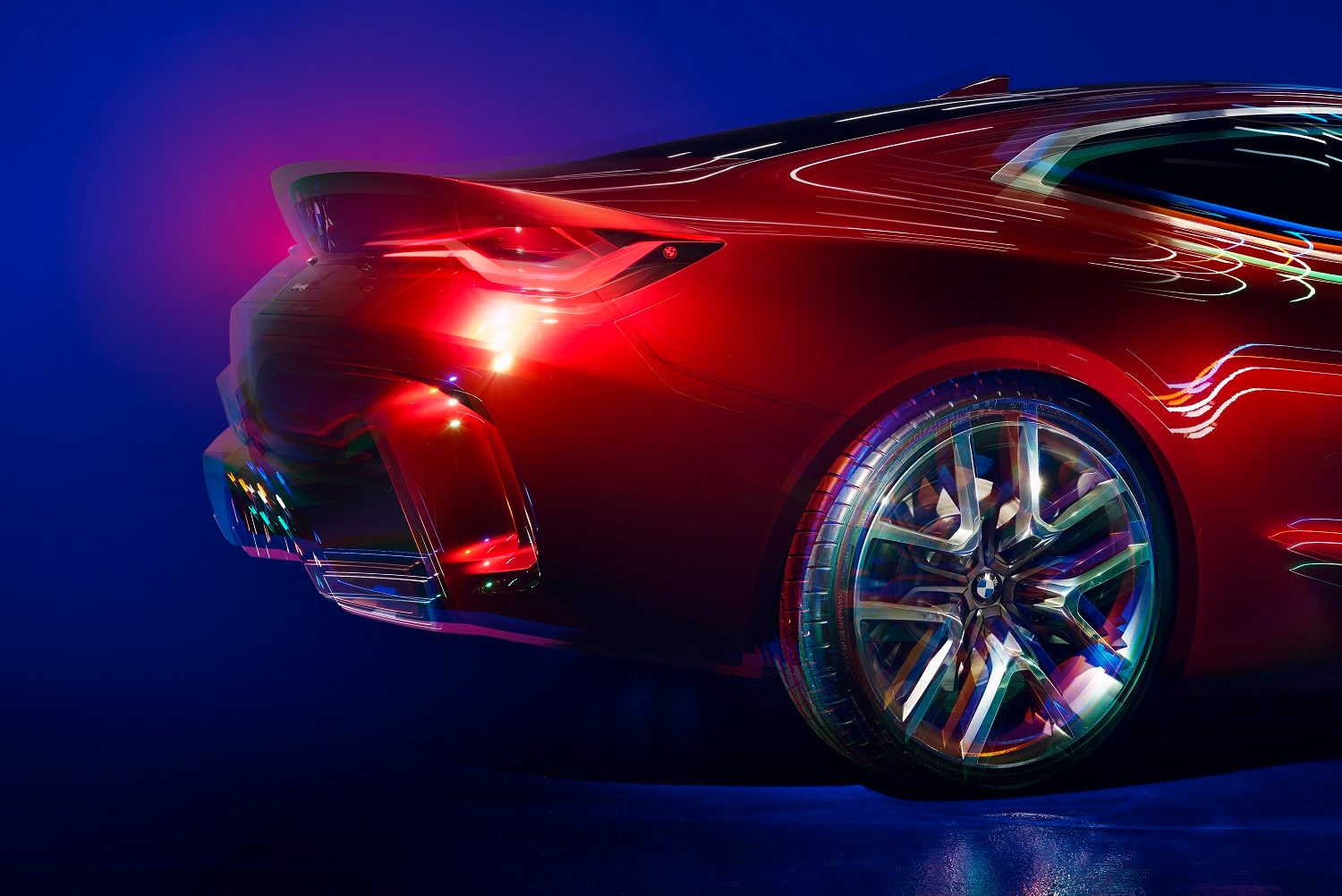 bmw concept 4 previews the 2021 series coupe at 2019 frankfurt auto show p90364642 highres