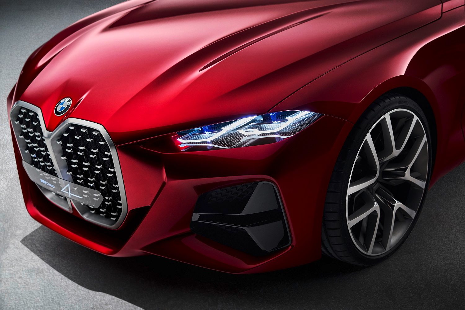 bmw concept 4 previews the 2021 series coupe at 2019 frankfurt auto show p90364645 highres