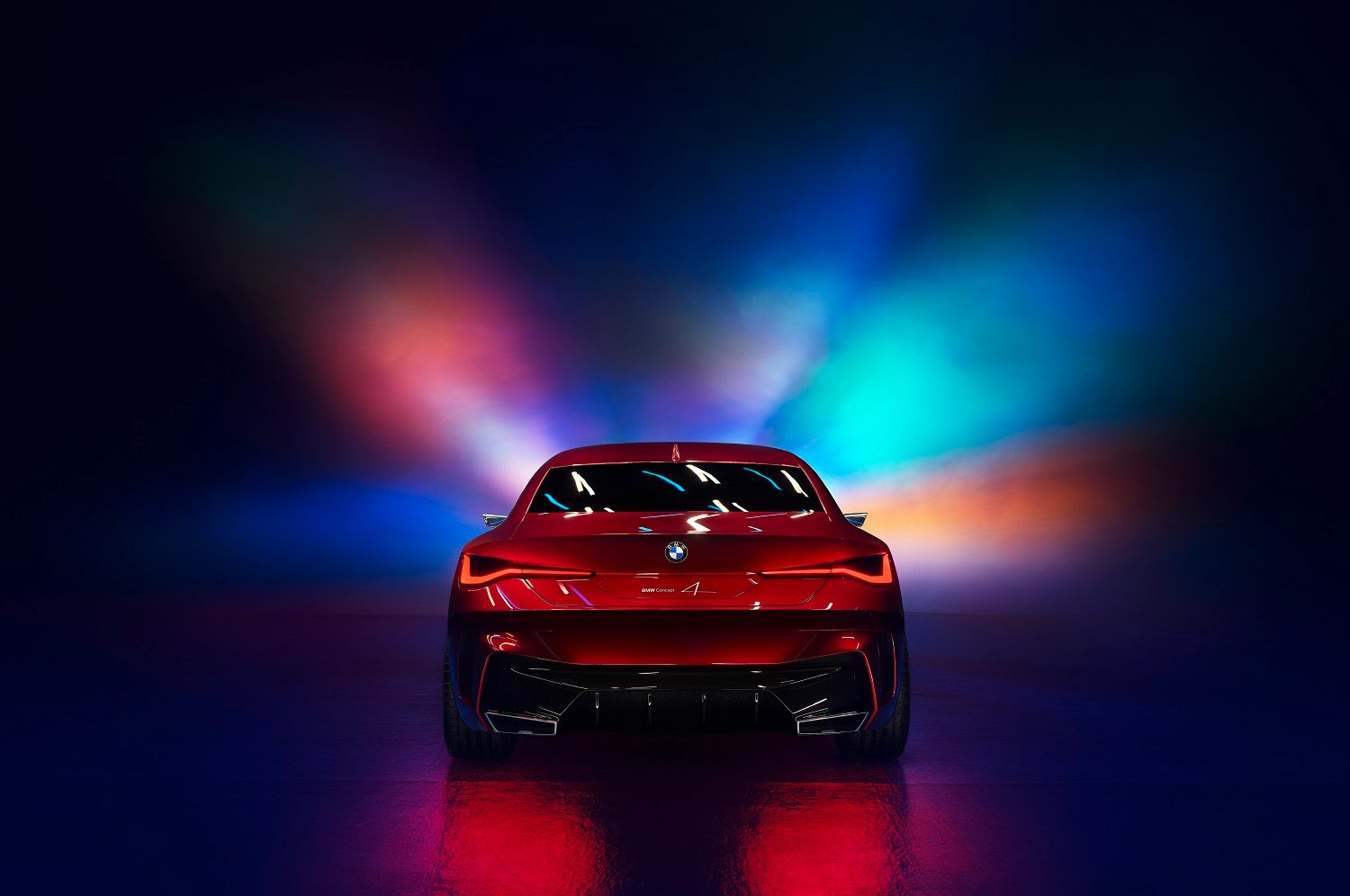 bmw concept 4 previews the 2021 series coupe at 2019 frankfurt auto show p90364652 highres