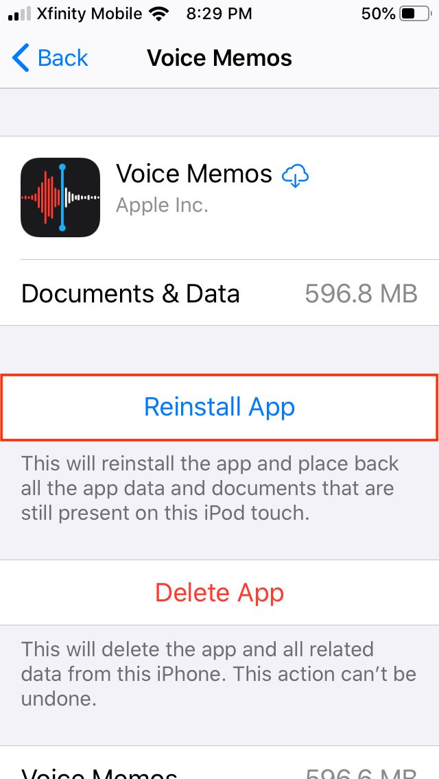 how to offload ios apps reinstall22