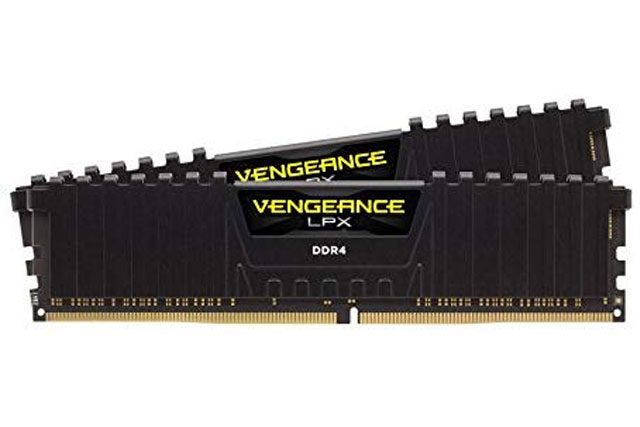 Corsair Vengeance LPX 32GB 3,200MHz RAM on a white background.