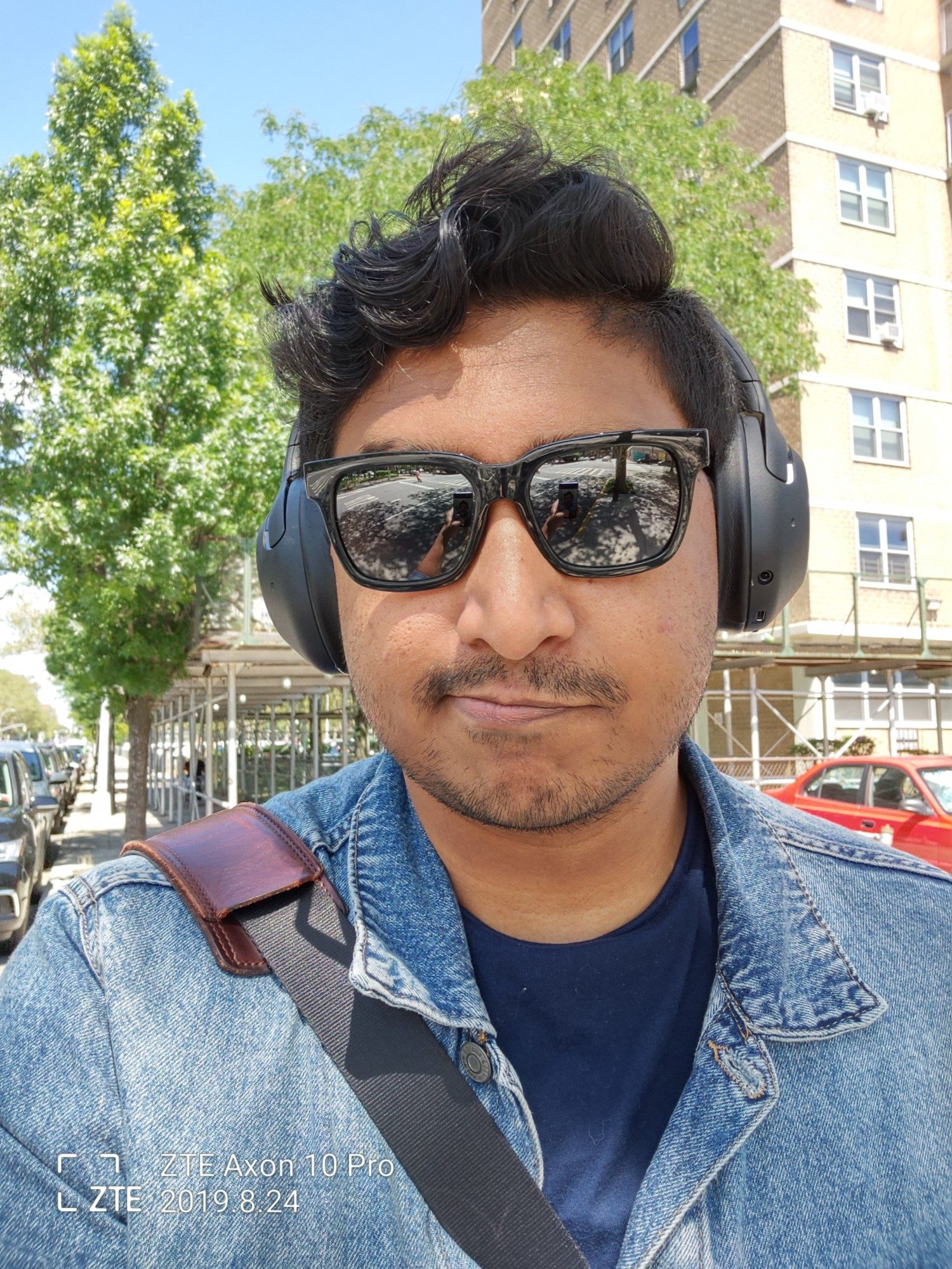 zte axon 10 pro review selfie daylight