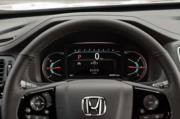 2019 Honda Passport instruments