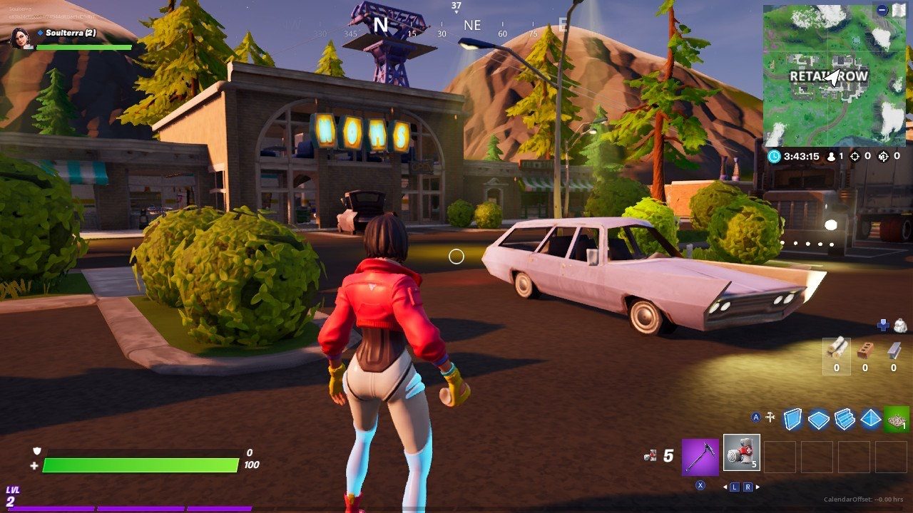 Fortnite Retail Row