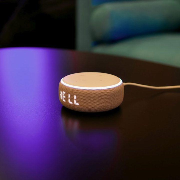 Amazon Echo Dot 3rd Gen Clock ring light