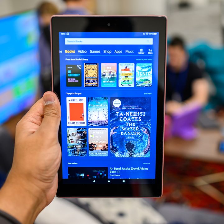 Amazon Fire HD 10 screen