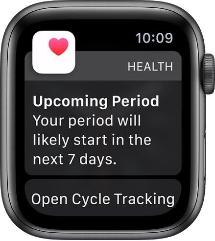 how to track your period with cycle tracker on the apple watch tracker1
