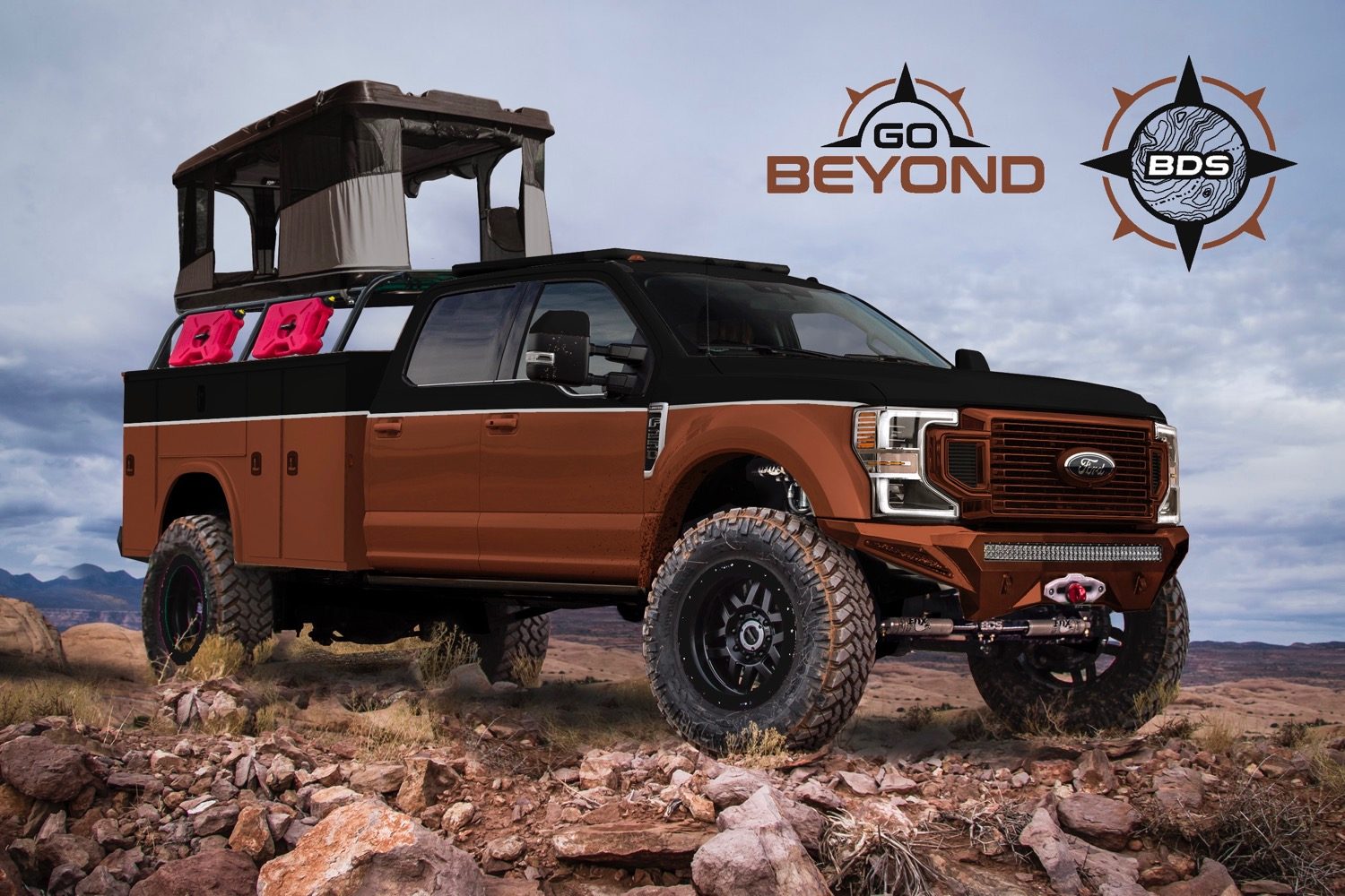2020 ford f series super duty at sema 2019 bds suspension 350 crew cab xlt