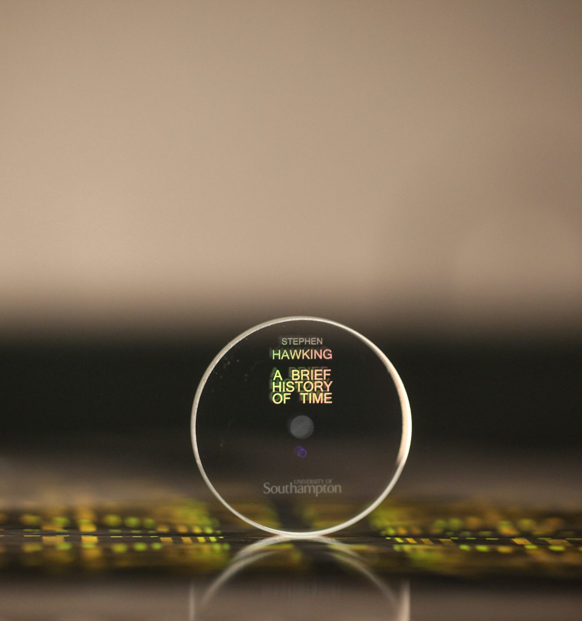 Data stored on DNA synthetic polymer | 5D Memory Crystal
