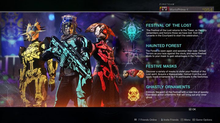Destiny 2 Festival of the Lost
