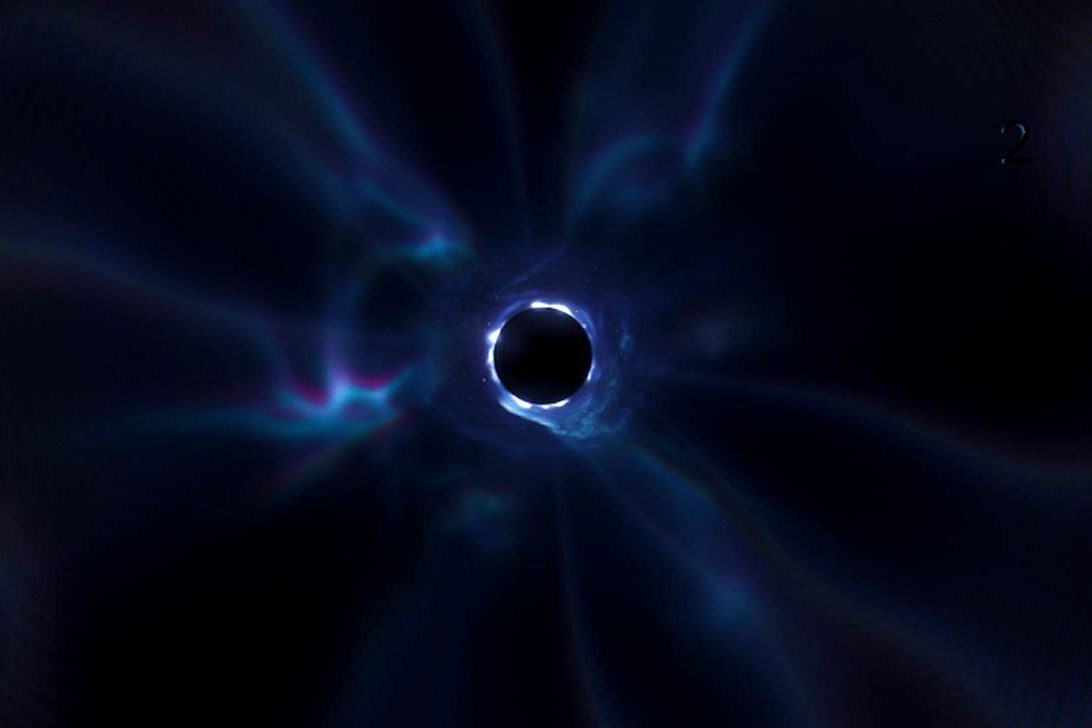 Fortnite pulsing blackhole from Season 10 finale