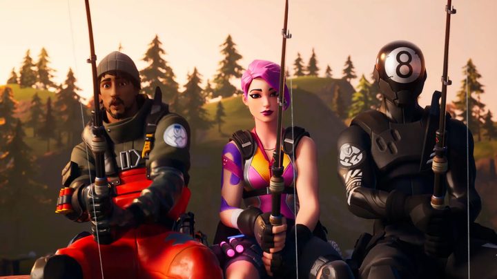 Fishing cinematic | Fortnite Chapter 2 First Game