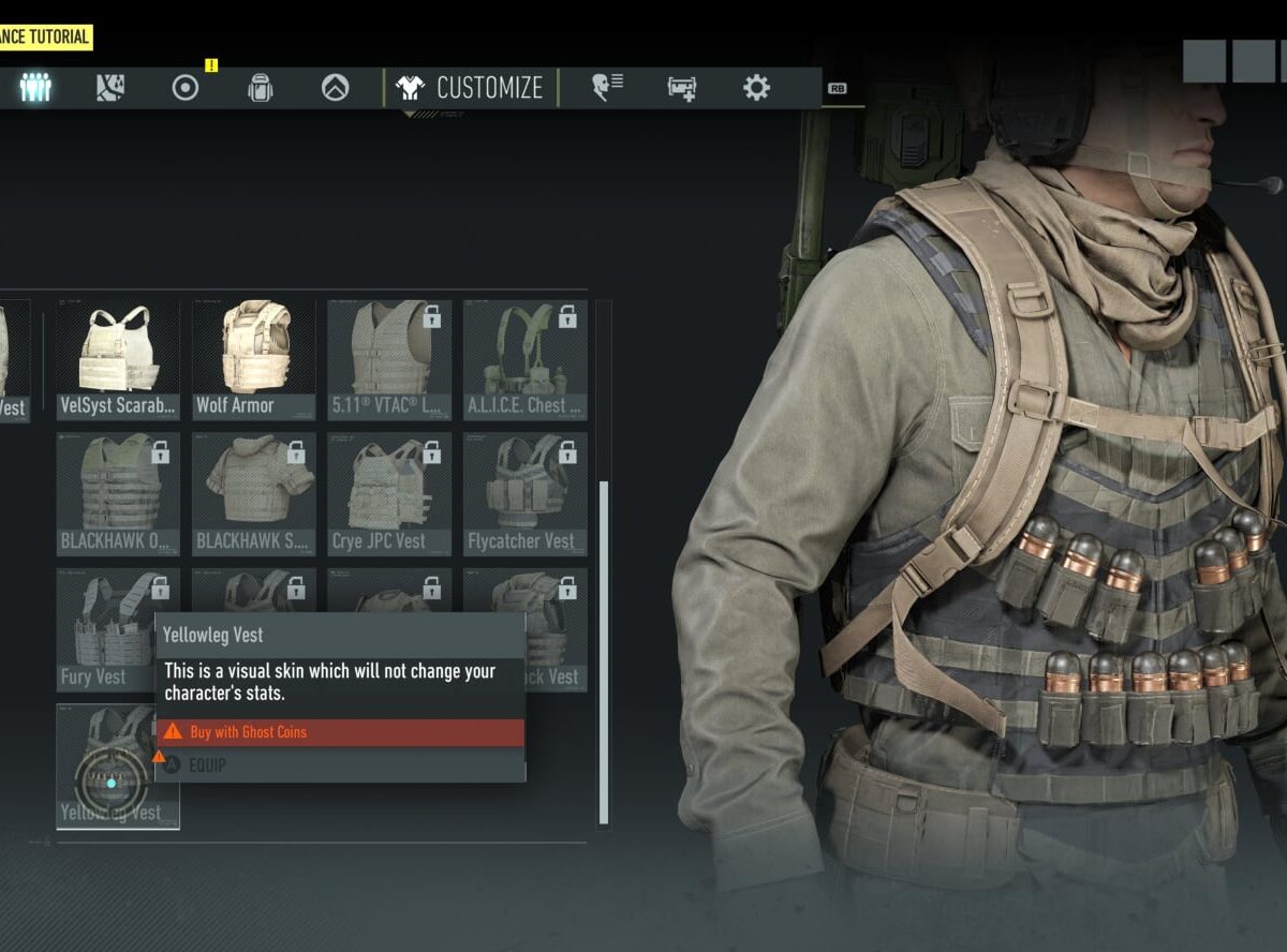 Ghost Recon Breakpoint Transmog
