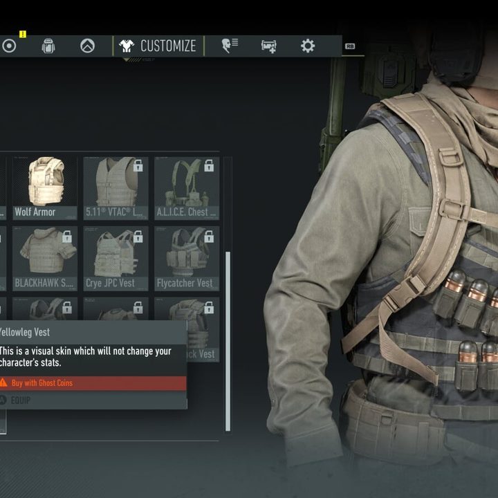Ghost Recon Breakpoint tips and tricks: Transmog gear