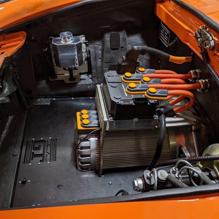Electric GT Fiat 124 motor