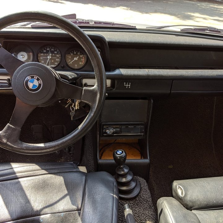 1970 BMW 2002 Interior