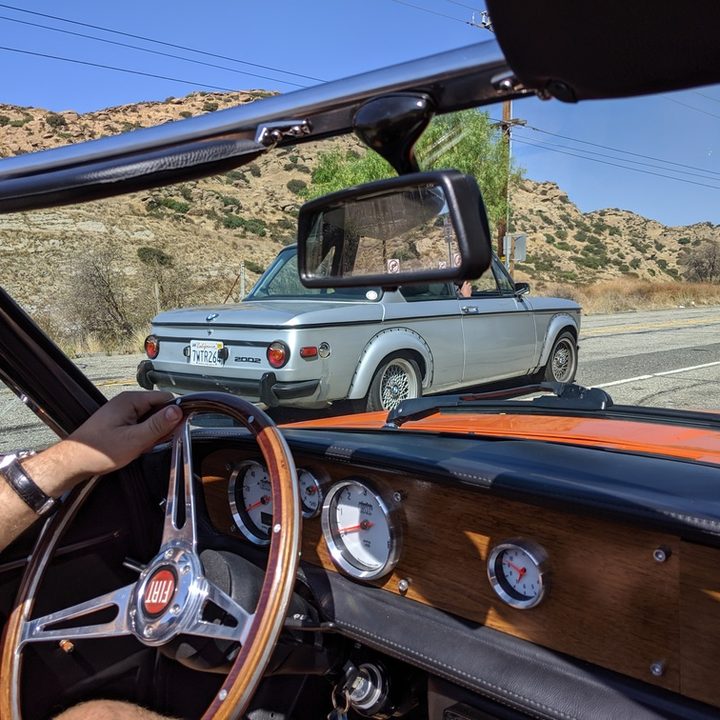 Electric GT Fiat 124 racing BMW 2002
