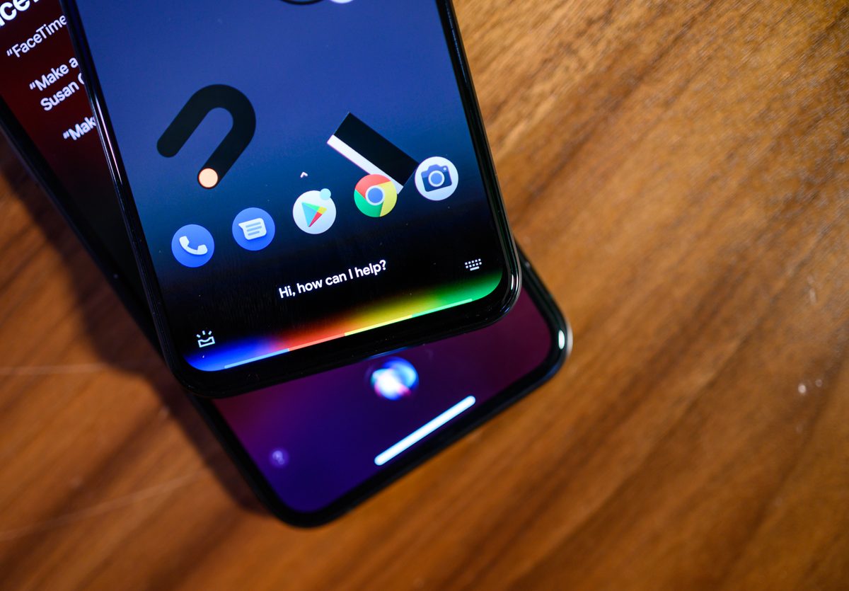 iPhone 11 Pro and Pixel 4 assistant