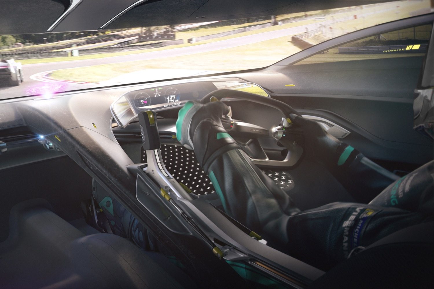 jaguar vision gran turismo coupe concept 2019 tokyo motor show