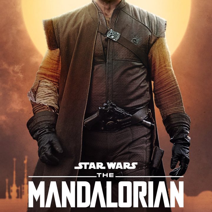 mandalorian star wars spoiler posters disney plus promo poster carl weathers as greef carga