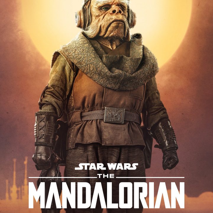 mandalorian star wars spoiler posters disney plus promo poster nick nolte as a ugnaught