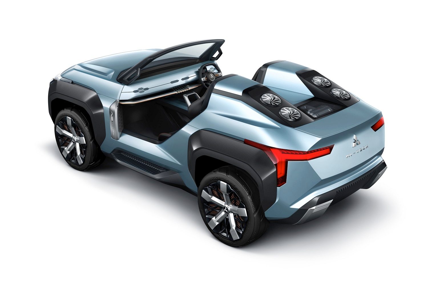 2019 mitsubishi mi tech turbine electric convertible suv concept unveiled motors corporation presents the  a sm