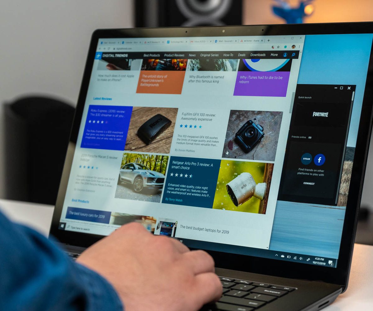 Microsoft Surface Laptop 3 screen