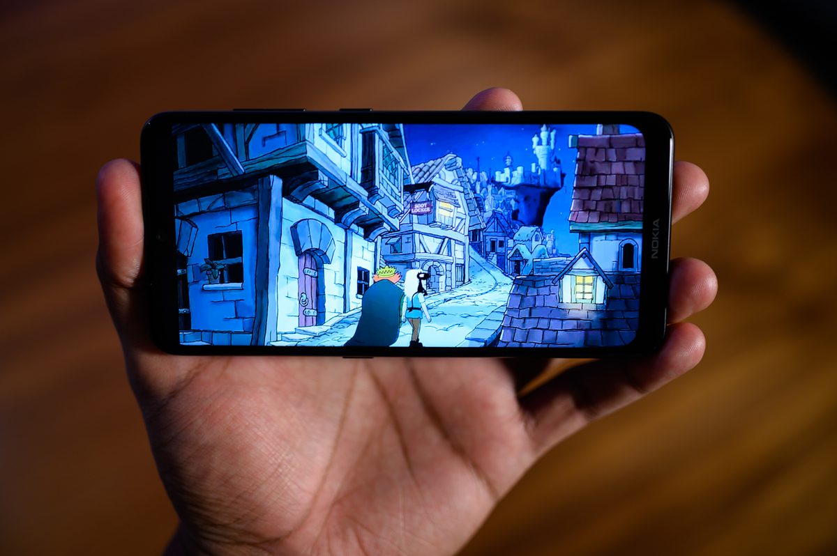 Nokia 7.2 screen