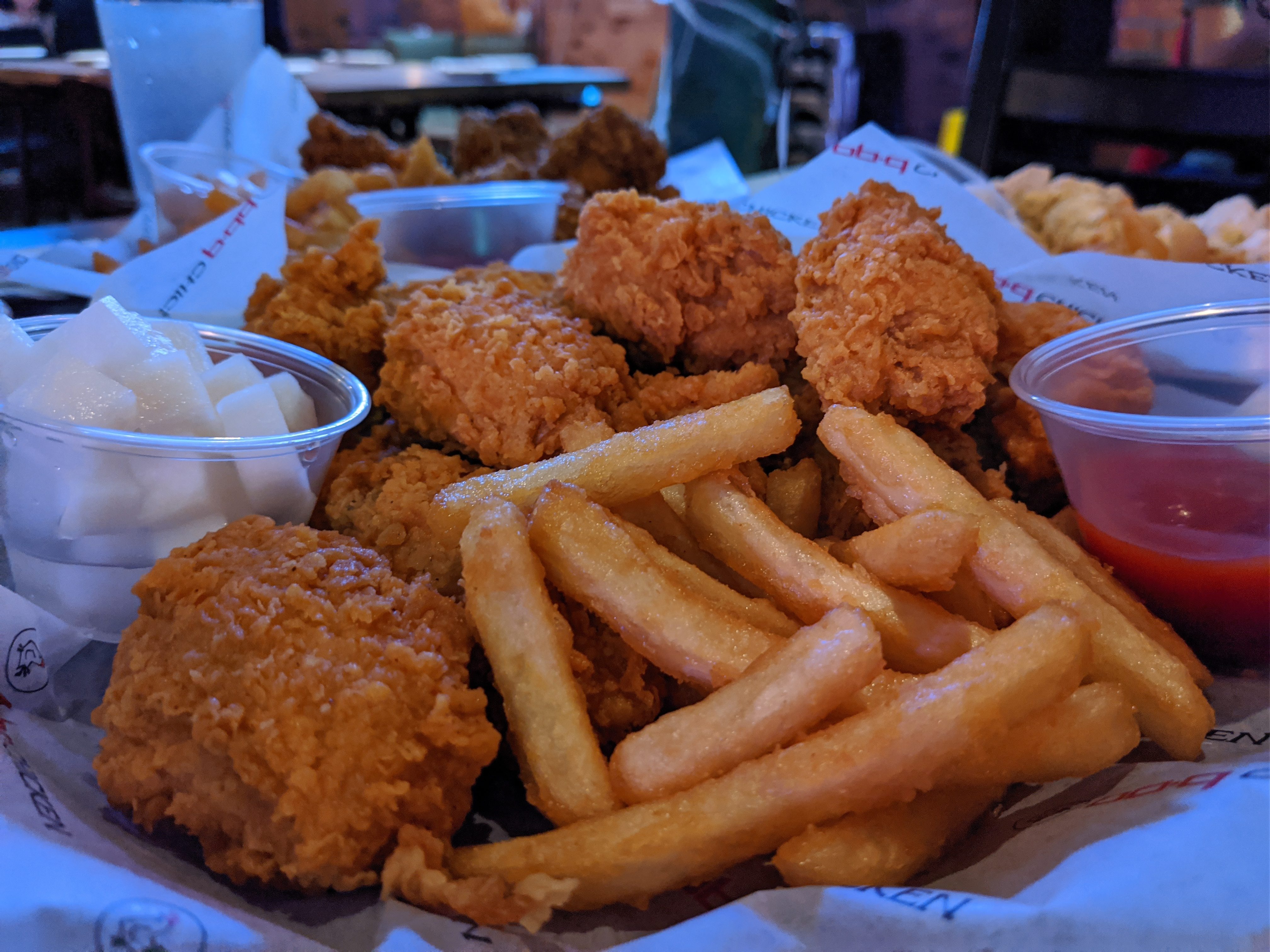 pixel 4 xl night sight food