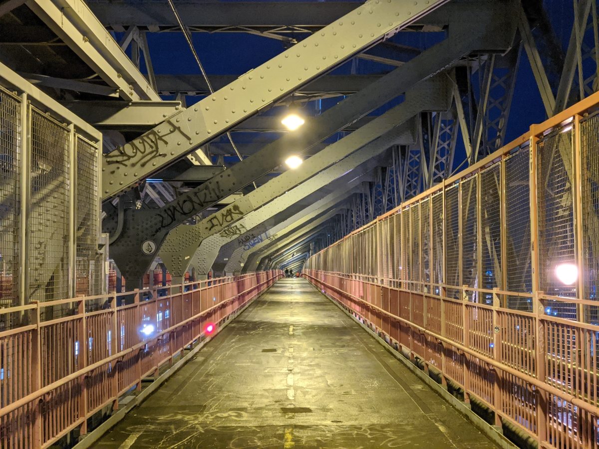 pixel 4 xl night sight williamsburg bridge