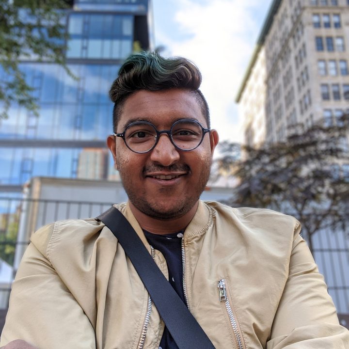 pixel 4 xl portrait selfie day