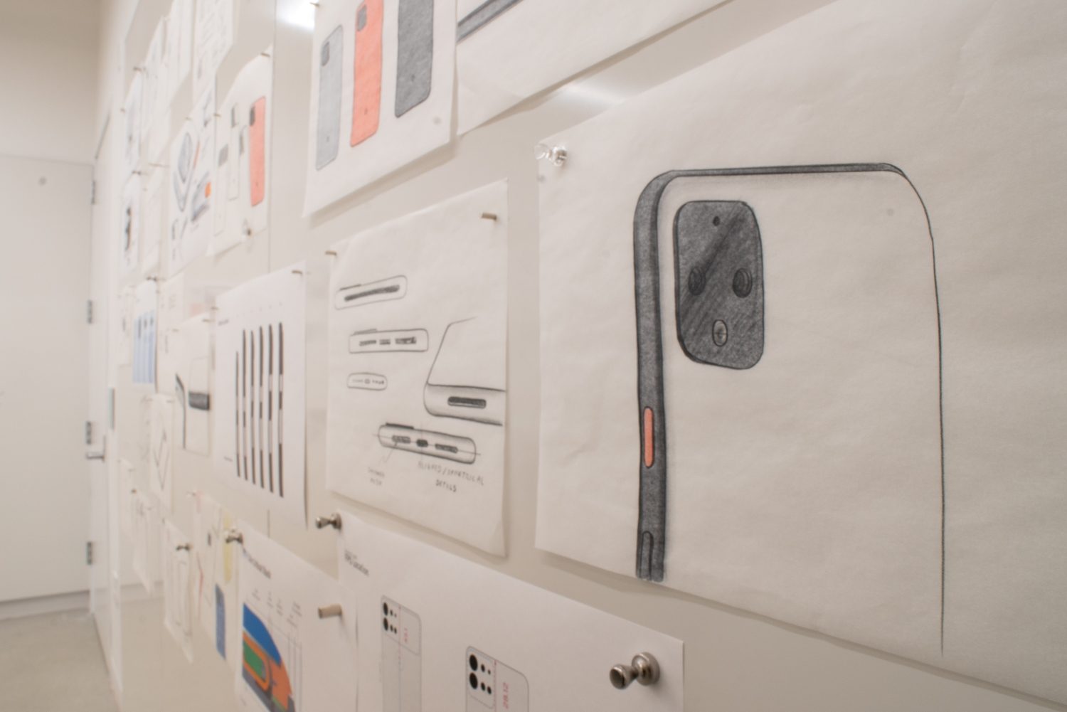 google pixel 4 concept images show different designs design sketches  3